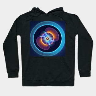 Circular Light Explosion Hoodie